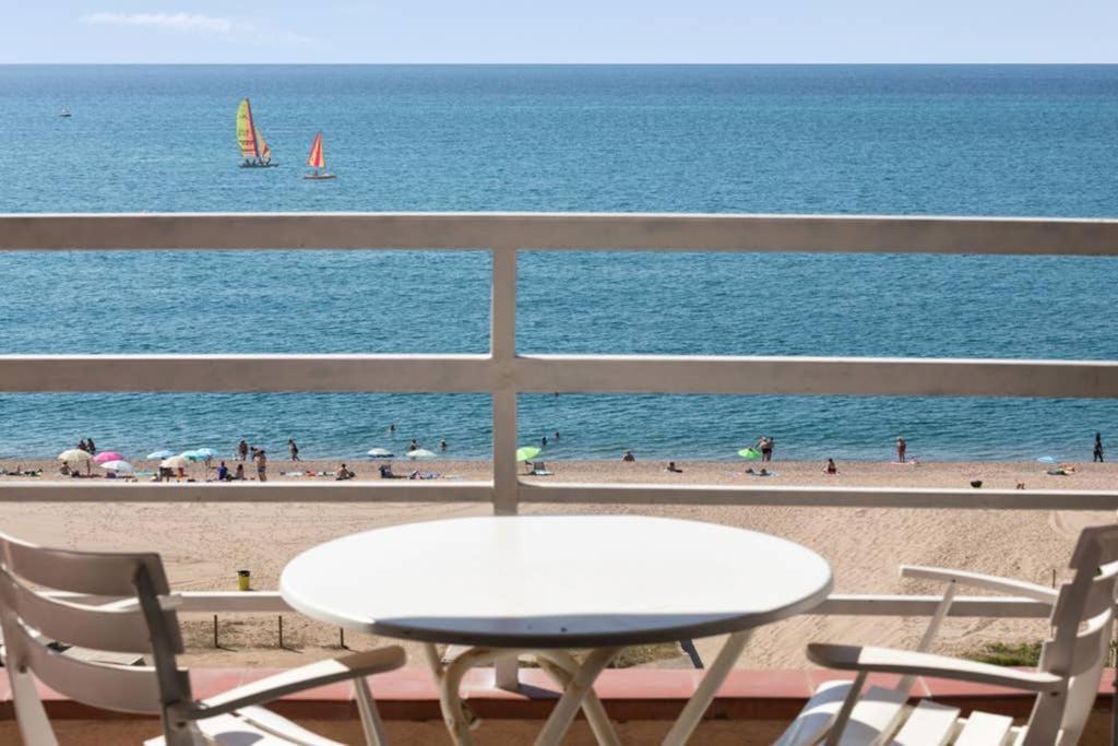 In Front Of The Apartment Pineda de Mar